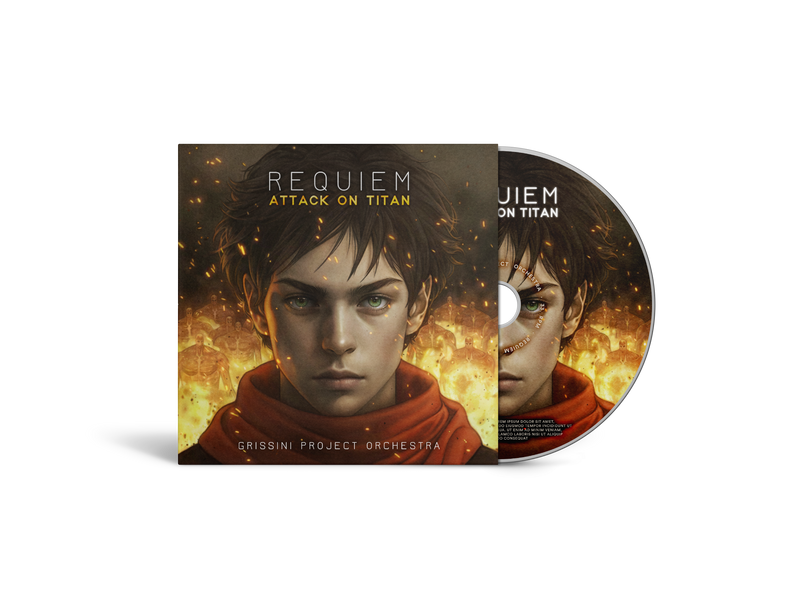 Physical album - Requiem Attack on Titan (25€)